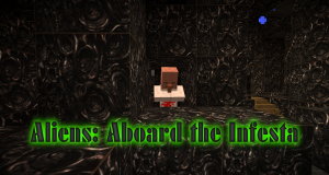 İndir Aliens: Aboard the Infesta için Minecraft 1.8.3